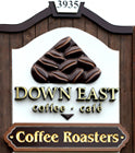 Down East Roastery Sign