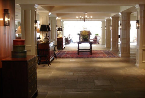 Williamsburg Lodge Lobby Custom Lanterns