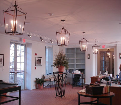 Williamsburg Spa Custom Lanterns and Sconces