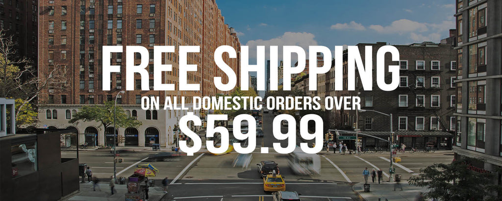 Free shipping on orders over $59.99. Get free shipping after spending $59.99.
