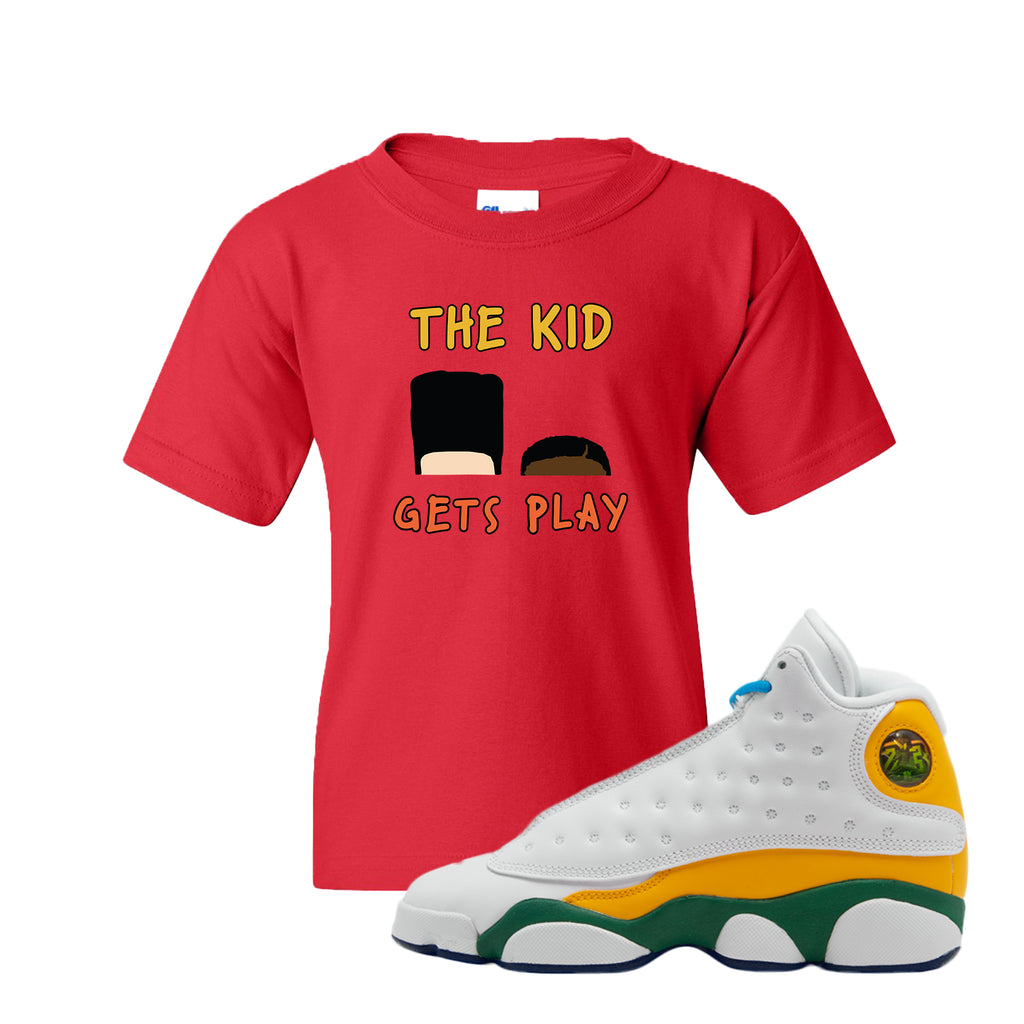 air jordan 13 gs playground shirt