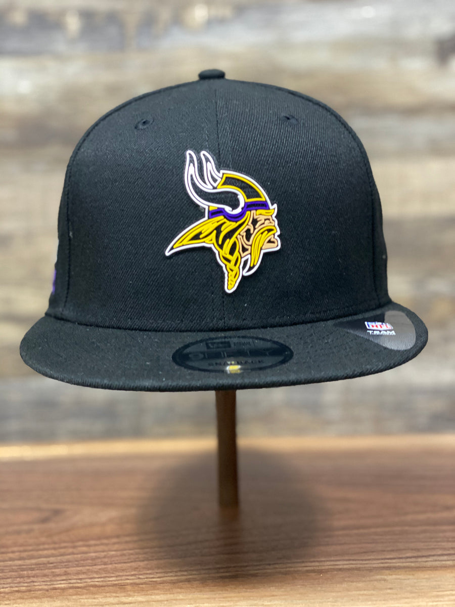 minnesota vikings cap black