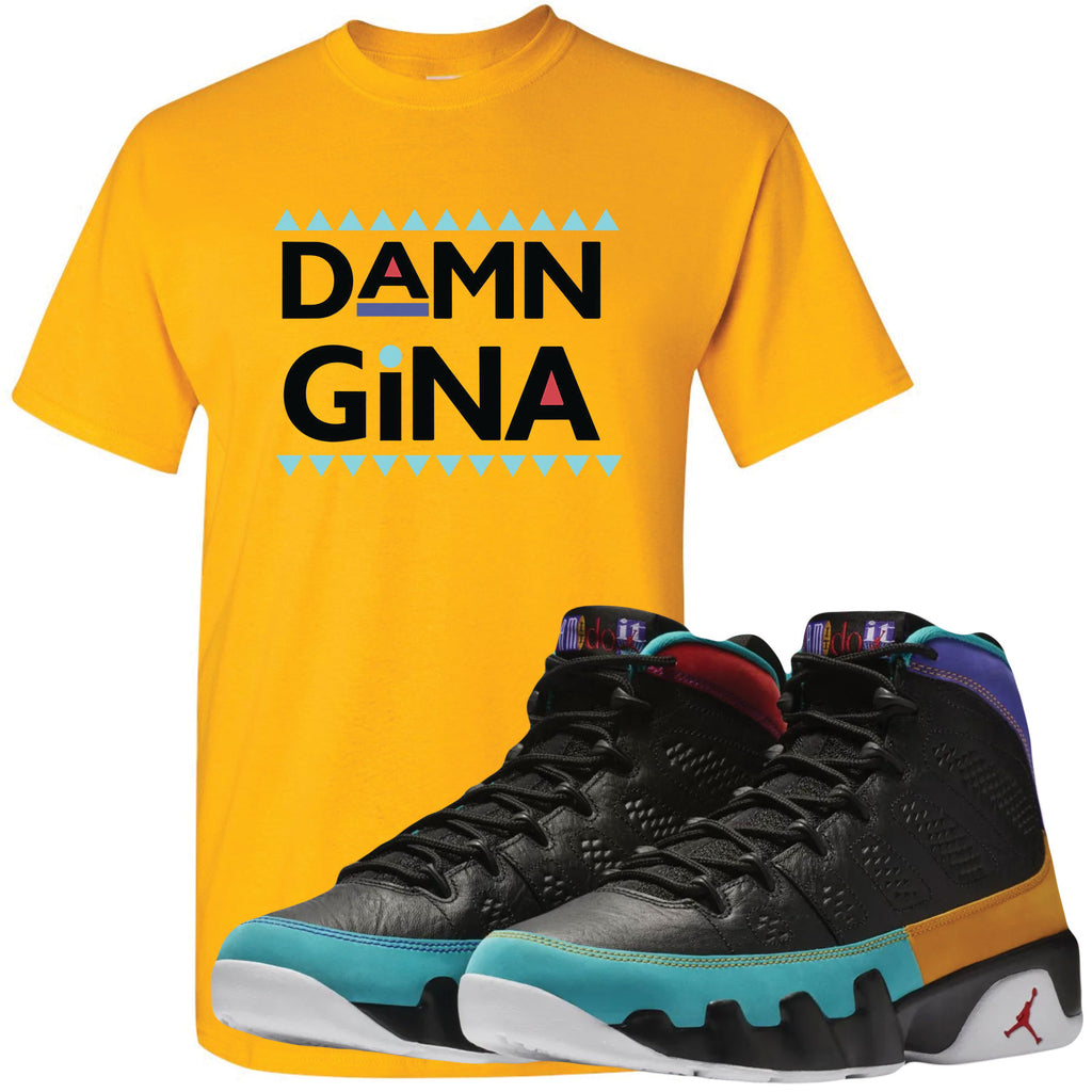 Damn Gina Gold T-Shirt – Cap Swag
