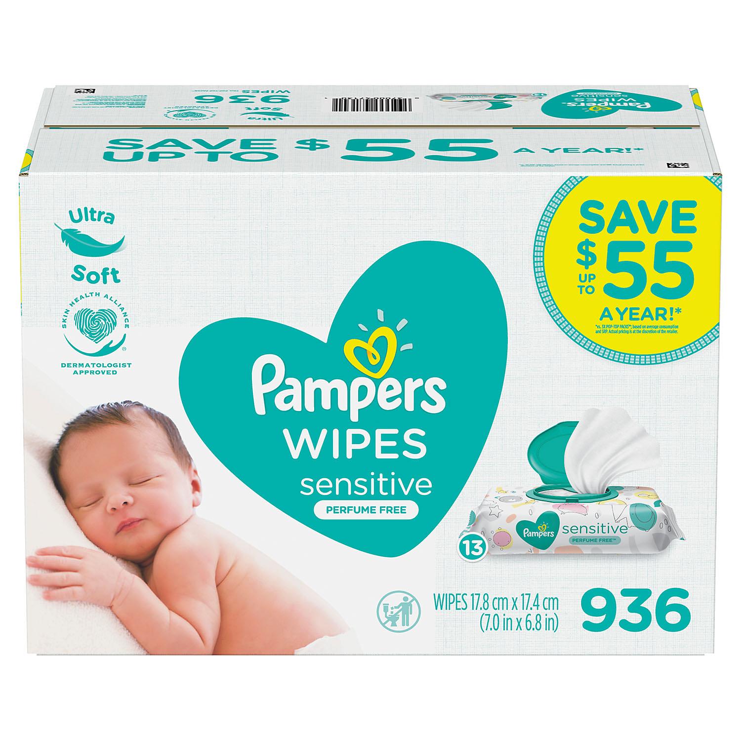 Afrikaanse Orthodox poll Pampers Sensitive Baby Wipes (936 ct.) – My Kosher Cart