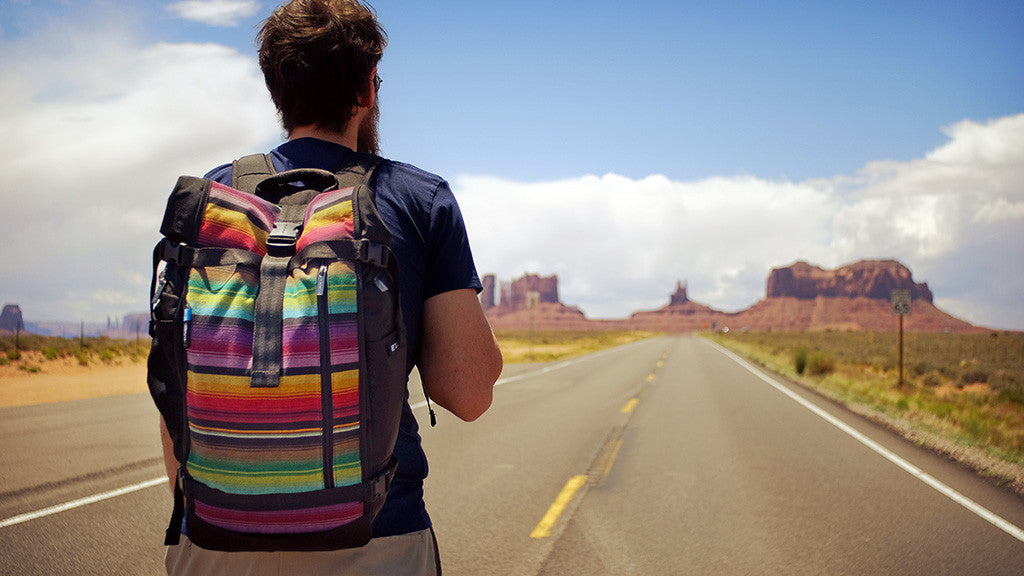 Travel Backpack | Raja Pack | Guatemala Fabric