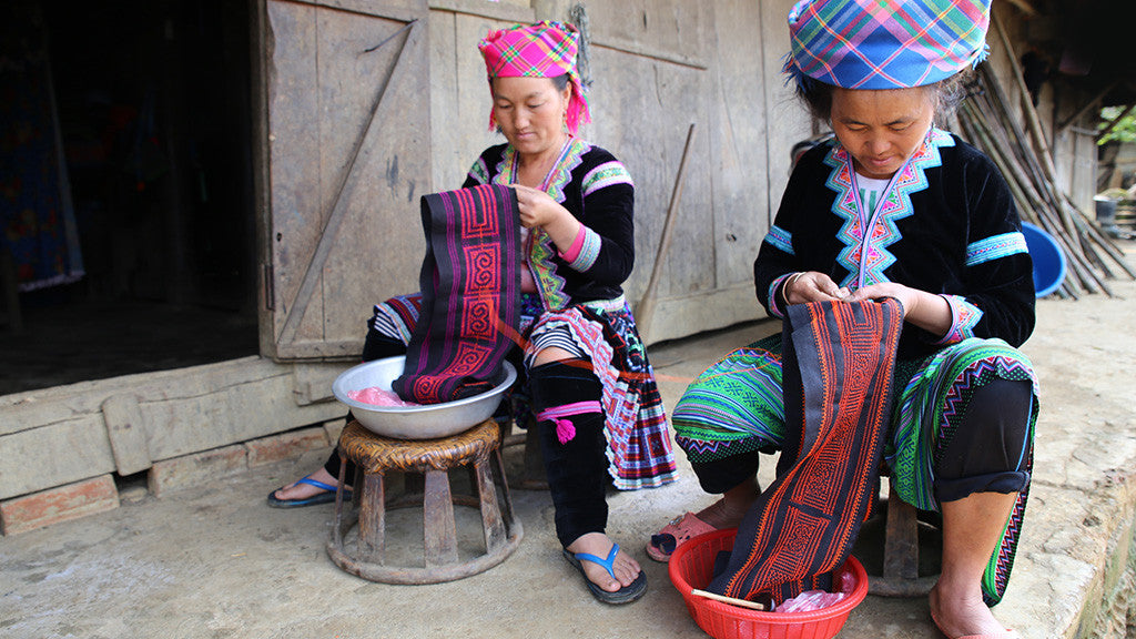 Ethnotek Bags | Hmong Embroidery | Vietnam