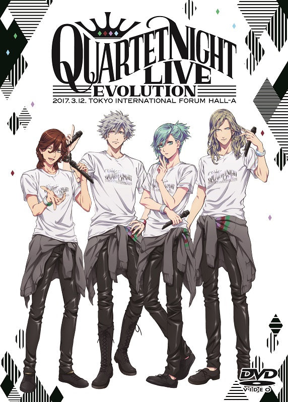 Dvd Uta No Prince Sama Quartet Night Live Evolution 2017