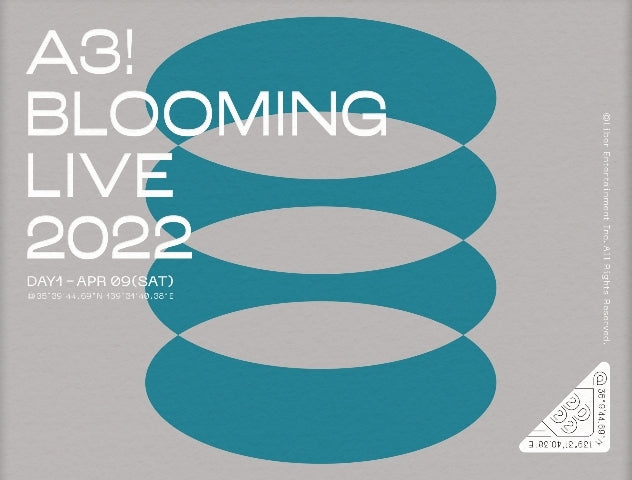 animate】(Blu-ray) A3! BLOOMING LIVE 2022 DAY1【official】|