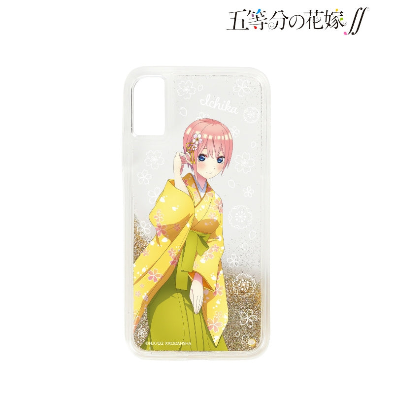 Animate Goods Cell Phone Accessory The Quintessential Quintuplets Glitter Iphone Case Original Sakura Kimono Art Ver Ichika Compatible With Iphone 11 Official Anime Merch Shop