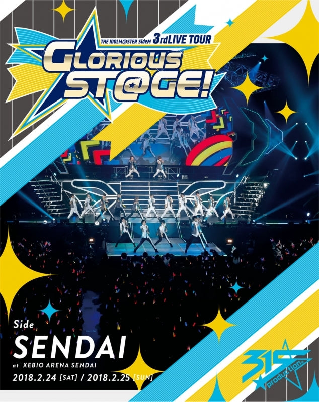 animate】(Blu-ray) THE IDOLM@STER SideM 3rdLIVE TOUR ～GLORIOUS ST