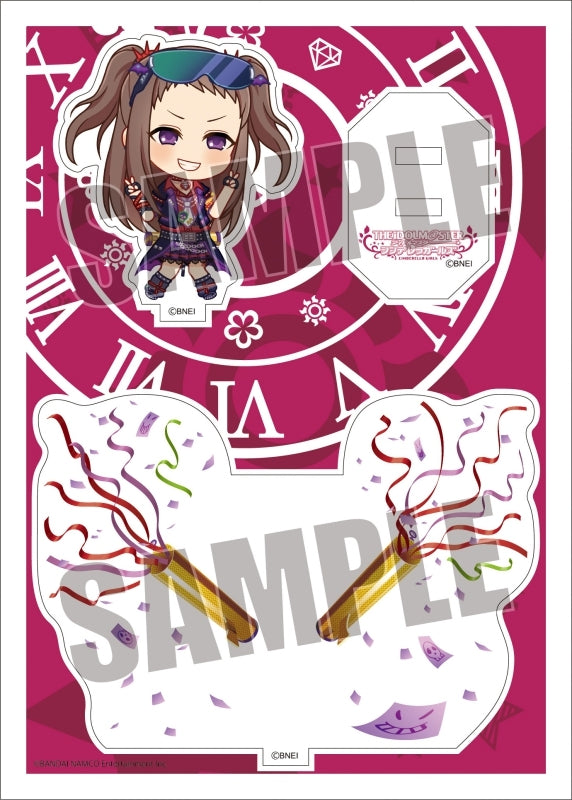 (Goods - Stand Pop) The Idolmaster Cinderella Girls Acrylic Character Plate Petit 16 Reina Koseki