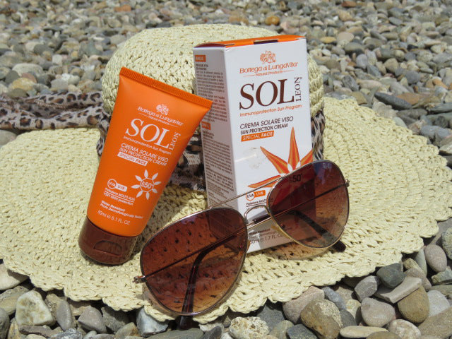 crema solar facial spf-50 de Sol Leon