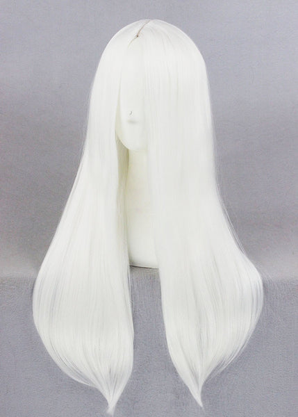 black and white cosplay wig