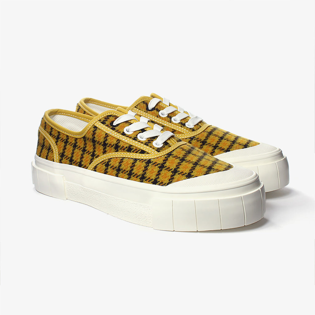 Good News London Sneakers - Softball 2 Mustard Check Low