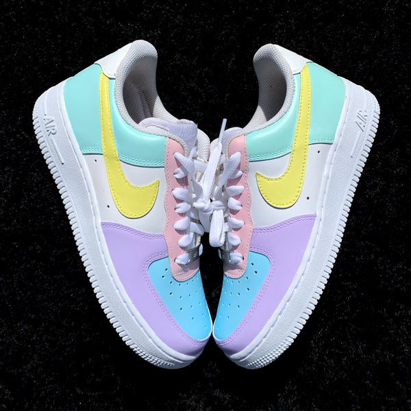 pastel colored air force 1