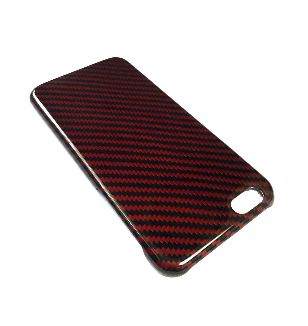 Rosso Ultraleggera Carbon Fiber iPhone Case For iPhone 7 / iPhone 8 / iPhone 7 Plus / iPhone 8 Plus