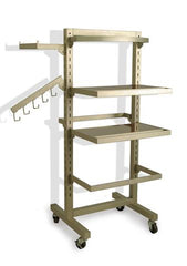 heavy duty slotted clothing rack