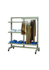 heavy duty slotted clothing rack