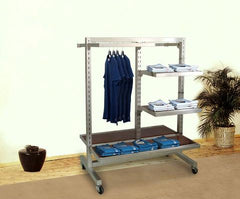 heavy duty slotted clothing rack