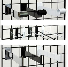 gridwall bracket, hooks, faceout and accessories