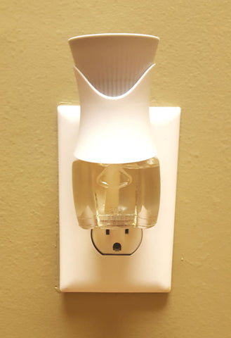 Airwick Warmer Example Upright plugged in outlet