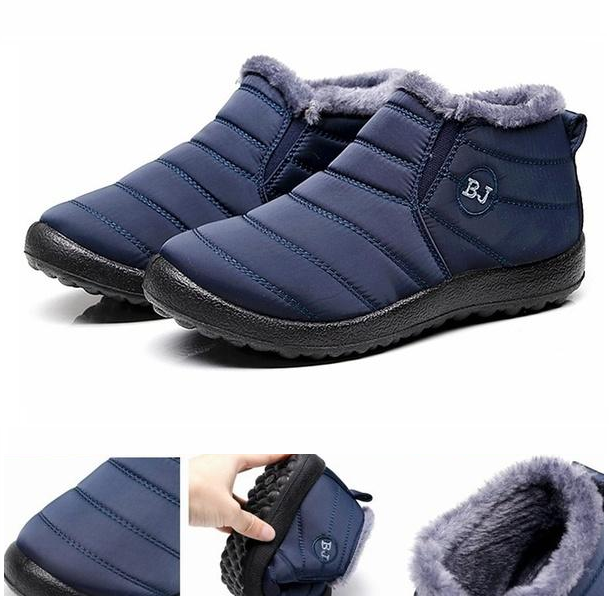 waterproof warm slip on shoes