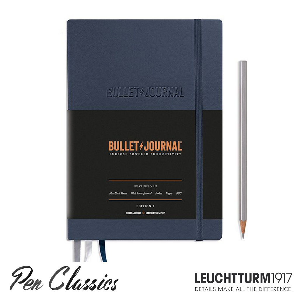 Leuchtturm 1917 Bullet Journal Edition 2 Blue Pen Classics