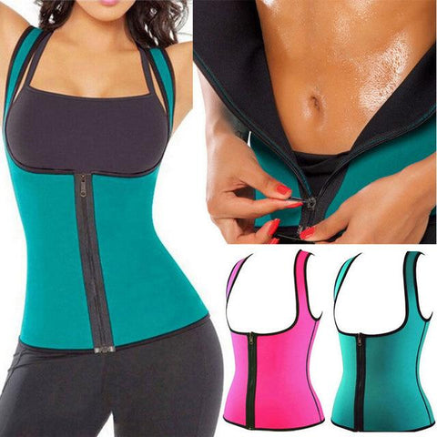 Sweat slimming waist trainer belt shaper corset lose weight quick