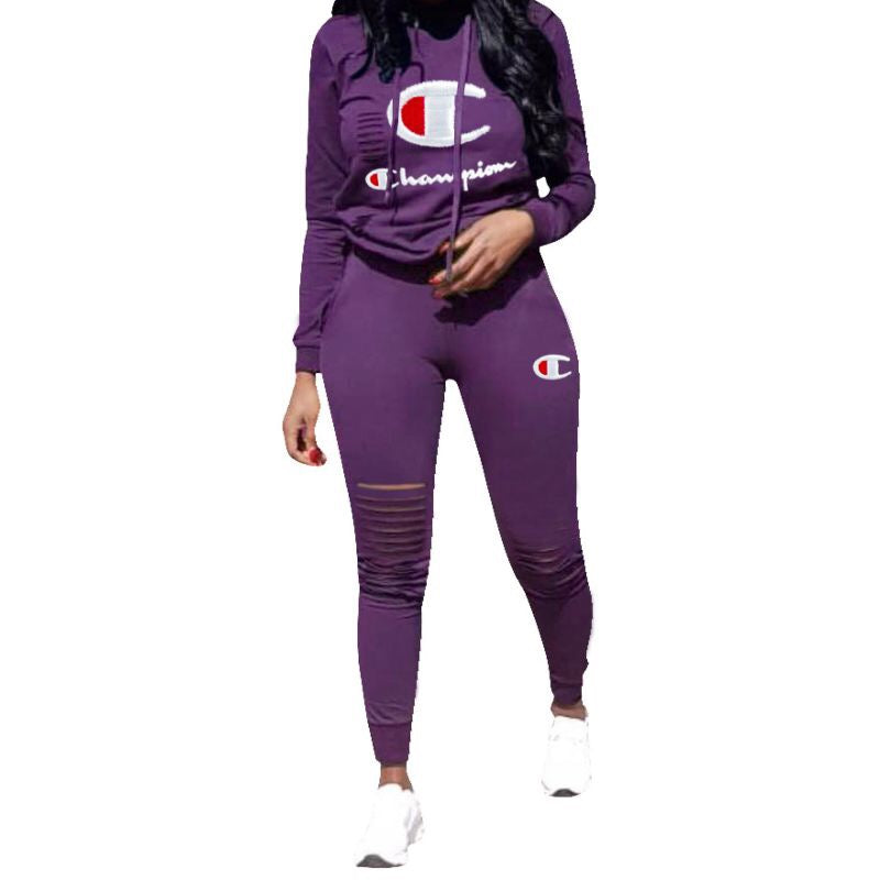 champion tape poly tracksuit