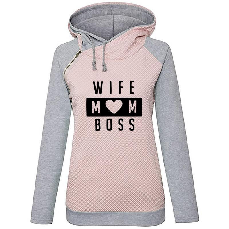 mom boss wife sweatshirt
