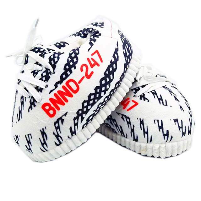 big sneaker slippers