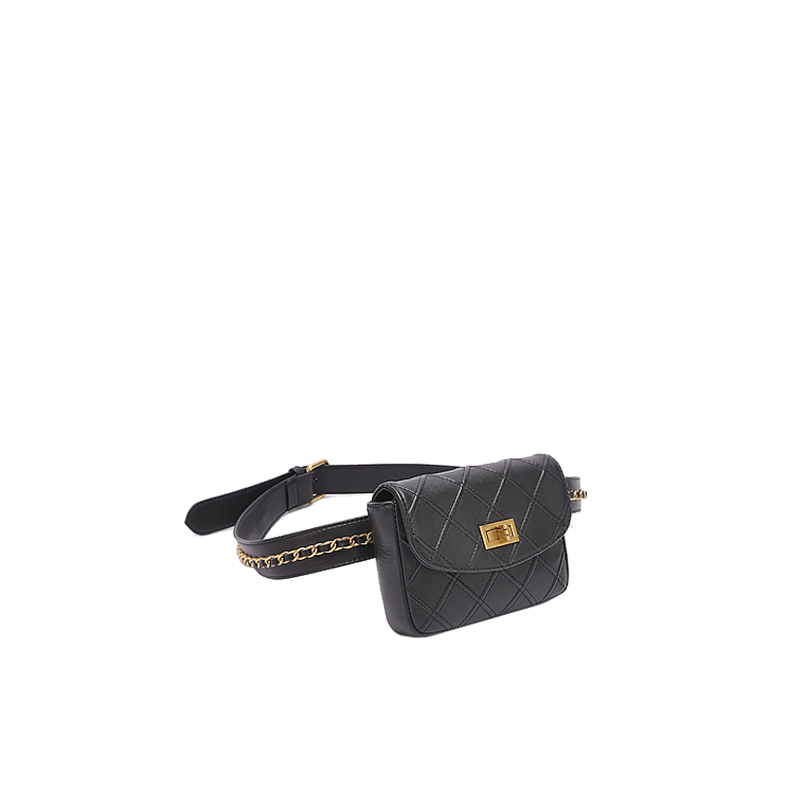 leather waist bag for women