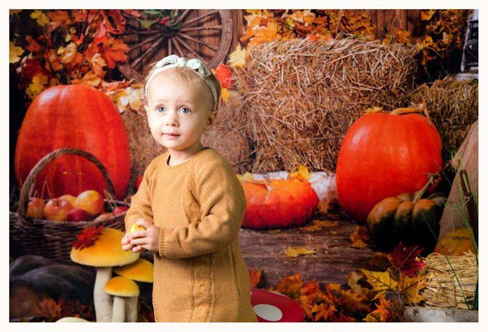 Kate 8x8ft Thanksgiving Day Backdrop for Photography Fall Harvest Background Thanksgiving Topic Photo Studio Props 