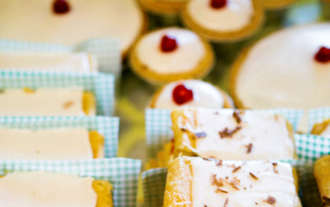 Cakes and freshly baked produce at John Crawshaws