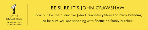 Be sure it's John Crawshaw. Look out for our distinctive yellow and black branding.