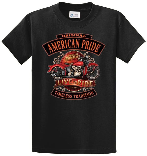 American Original Pride Printed Tee Shirt