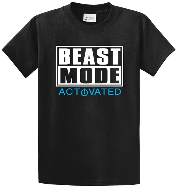 Beast Mode Activated Printed Tee Shirt