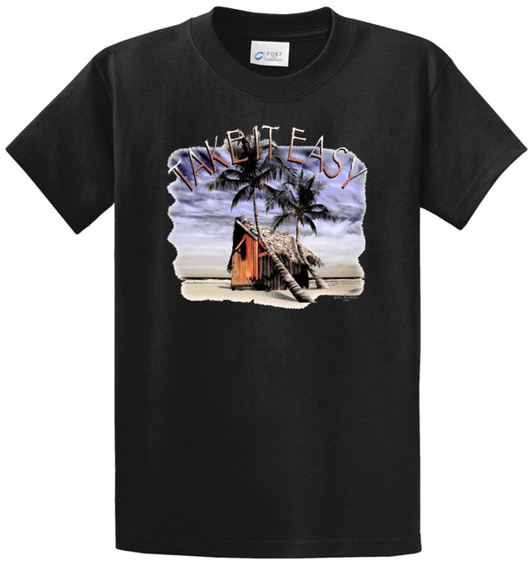 Take It Easy Printed Tee Shirt
