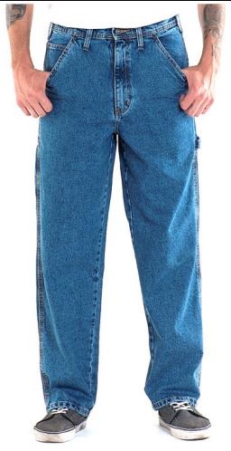 mens jeans with narrow leg opening