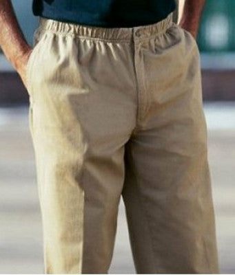 big men's elastic waist jeans