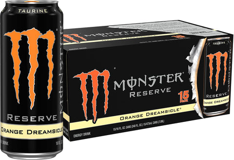 Monster Energy Flavor Of The Week!  Monster Energy Reserve Orange Dreamsicle
