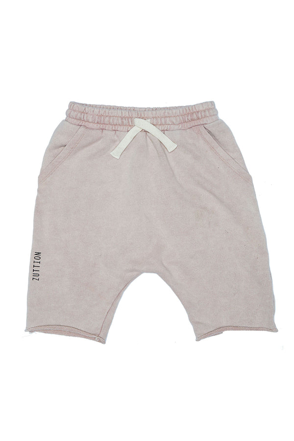 DUSTY PINK TRACK SHORT