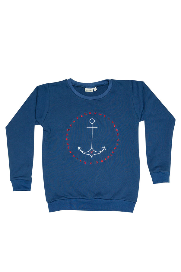 ANCHOR SWEATER NAVY