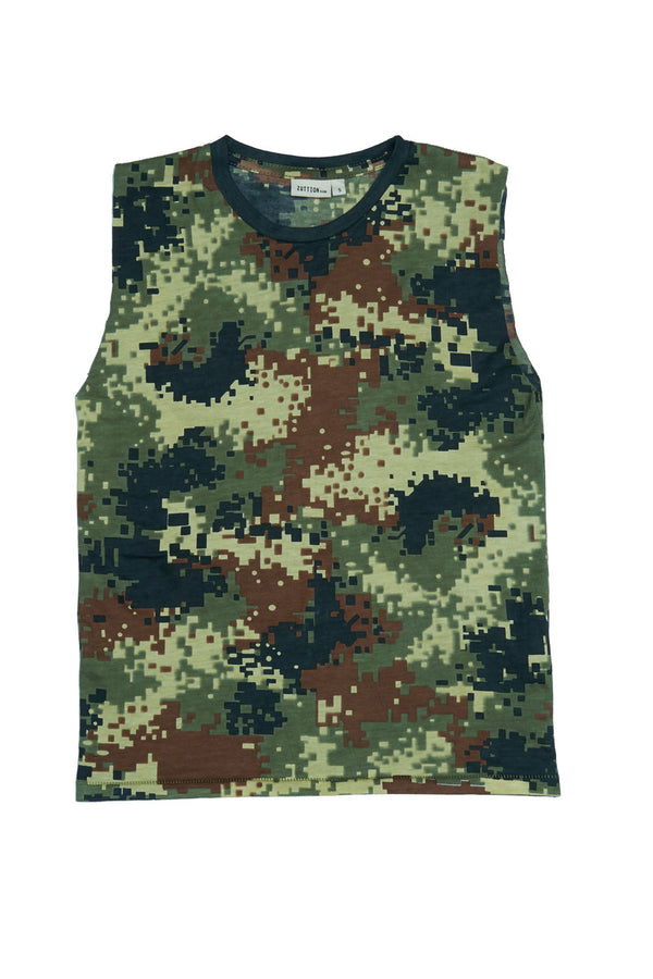 CAMOUFLAGE TANK TOP