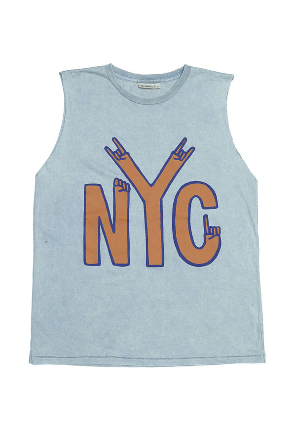 NYC TANK TOP GREY