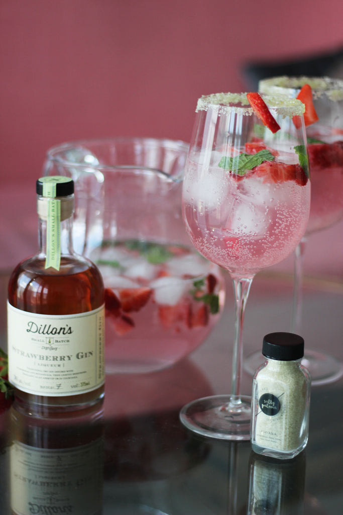 salty paloma dillons strawberry gin mojito cocktail recipe