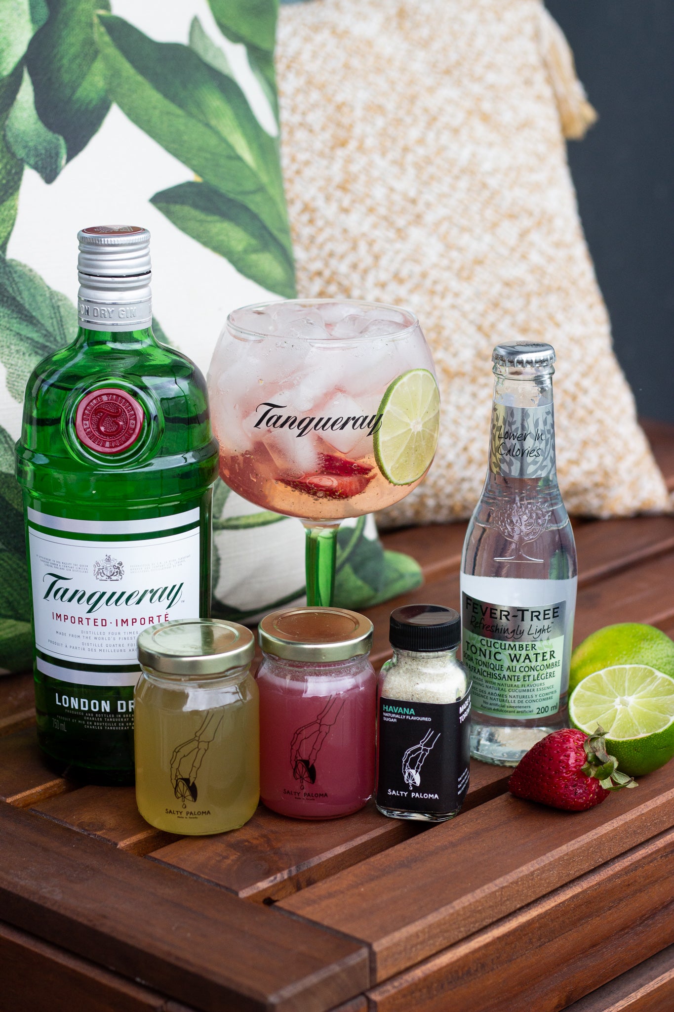 salty paloma tanqueray gin cocktail kit