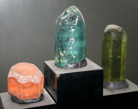 Morganite, Aquamarine, Emerald