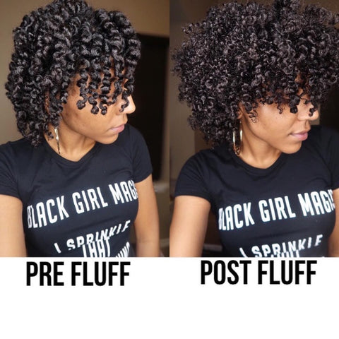 @foxynaturally curl definition using Bask & Bloom products