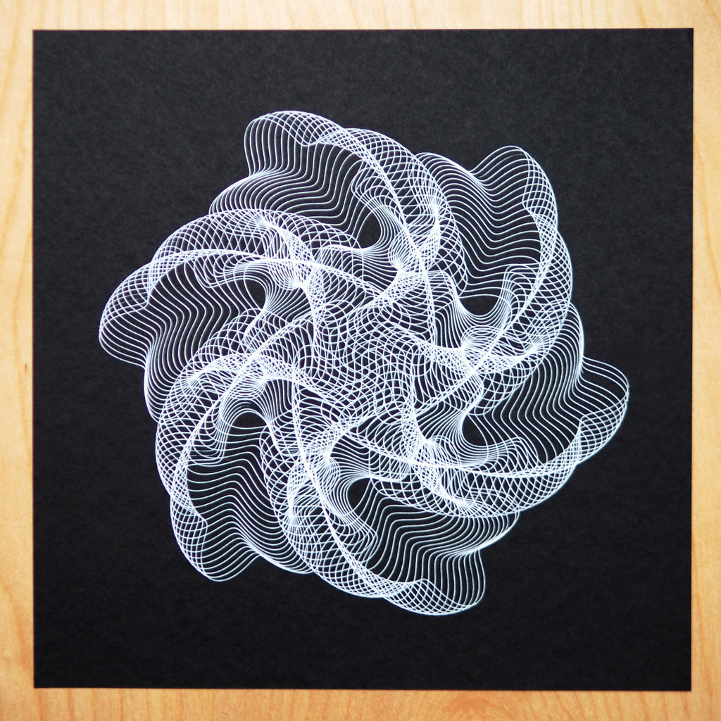 jellyfish jam spirograph generative art by michelle chandra